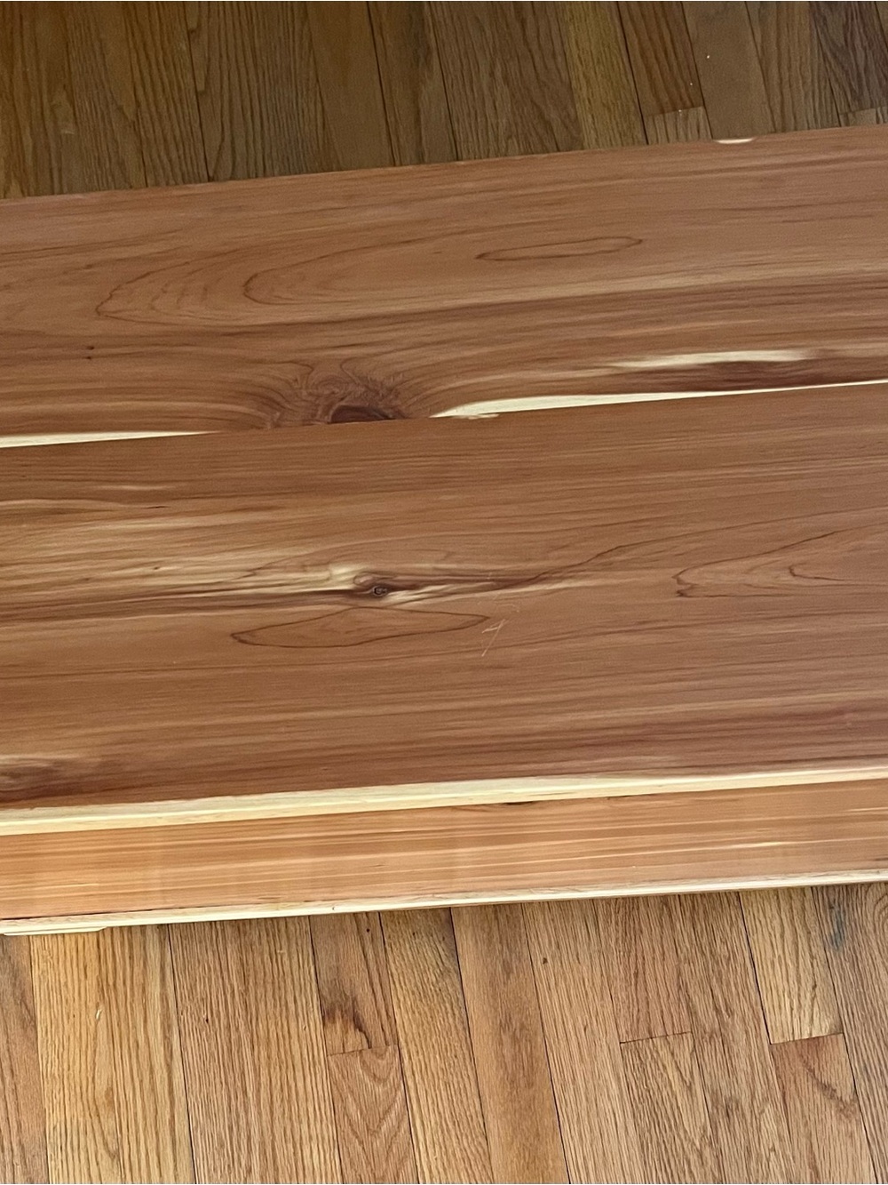 Amish Made Solid Cedar Chest - Natural Brown
